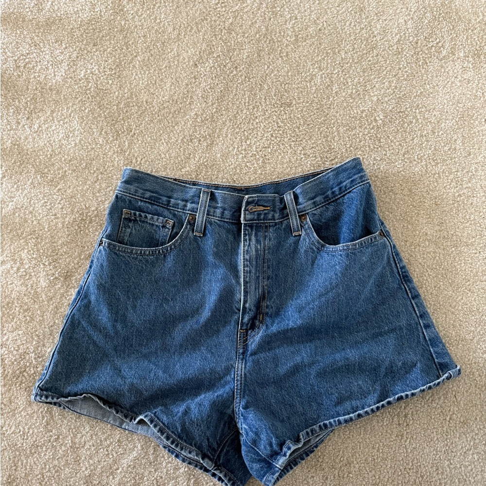 Levi's Women's Blue Jean Shorts